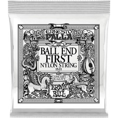 BLACK 1ST ERNESTO PALLA NYLON BALL END CLASSICAL GUITAR STRINGS