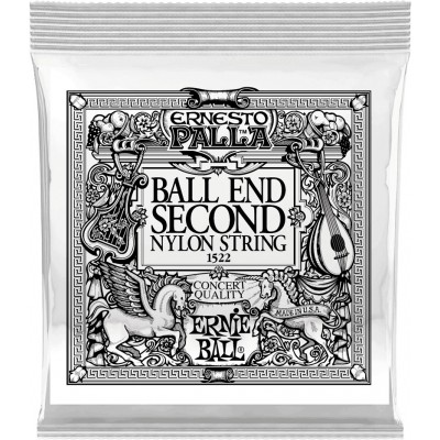 ERNIE BALL BLACK 2ND ERNESTO PALLA NYLON BALL END CLASSICAL GUITAR STRINGS