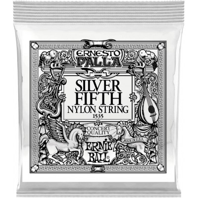 SILVER 5TH ERNESTO PALLA NYLON CLASSICAL GUITAR STRINGS