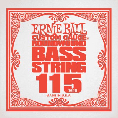 ERNIE BALL .115 NICKEL WOUND ELECTRIC BASS STRING SINGLE