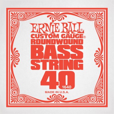 ERNIE BALL .040 NICKEL WOUND ELECTRIC BASS STRING SINGLE