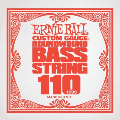 ERNIE BALL .110 NICKEL WOUND ELECTRIC BASS STRING SINGLE