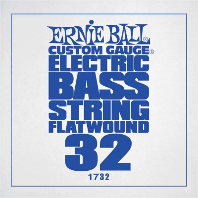 .032 FLATWOUND ELECTRIC BASS STRING SINGLE