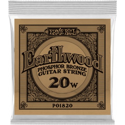 .020 EARTHWOOD PHOSPHOR BRONZE ACOUSTIC GUITAR STRINGS