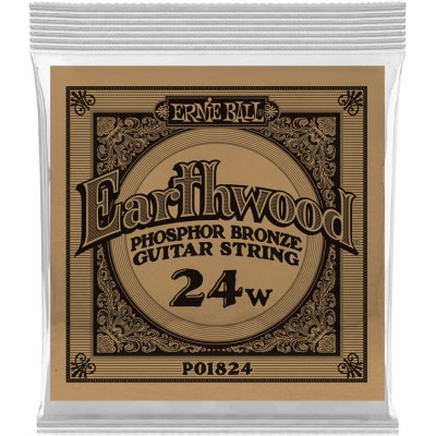 .024 EARTHWOOD PHOSPHOR BRONZE ACOUSTIC GUITAR STRINGS