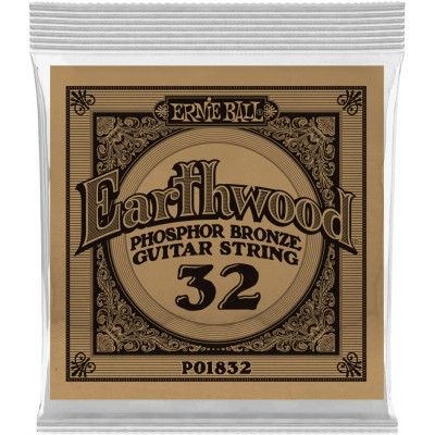 .032 EARTHWOOD PHOSPHOR BRONZE ACOUSTIC GUITAR STRINGS