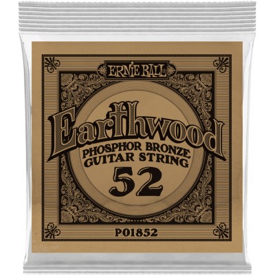 .052 EARTHWOOD PHOSPHOR BRONZE ACOUSTIC GUITAR STRINGS