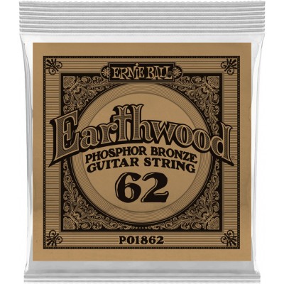 .062 EARTHWOOD PHOSPHOR BRONZE ACOUSTIC GUITAR STRINGS