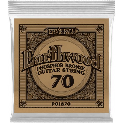 .070 EARTHWOOD PHOSPHOR BRONZE ACOUSTIC GUITAR STRINGS