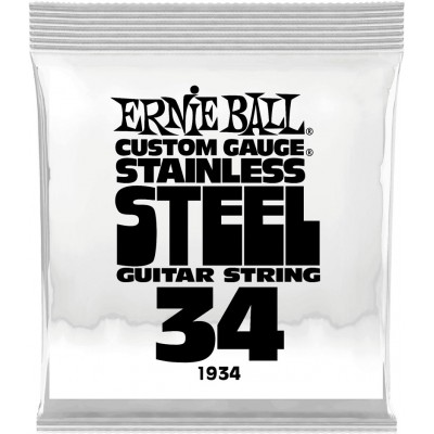 .034 STAINLESS STEEL WOUND ELECTRIC GUITAR STRINGS