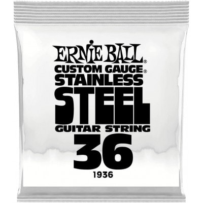 .036 STAINLESS STEEL WOUND ELECTRIC GUITAR STRINGS