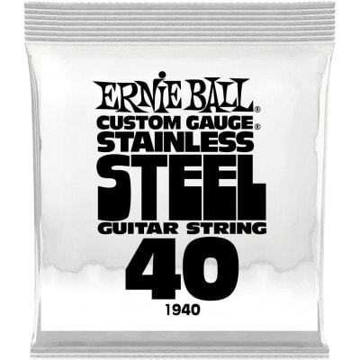 .040 STAINLESS STEEL WOUND ELECTRIC GUITAR STRINGS