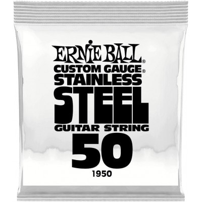 .050 STAINLESS STEEL WOUND ELECTRIC GUITAR STRINGS