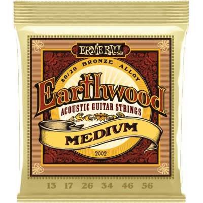 ERNIE BALL 2002 EARTHWOOD MEDIUM 13-56