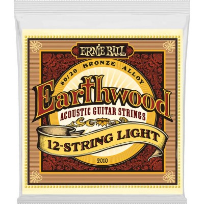 Ernie Ball Earthwood Acoustic 12 Cordes Light 9-9 / 46-26 2010