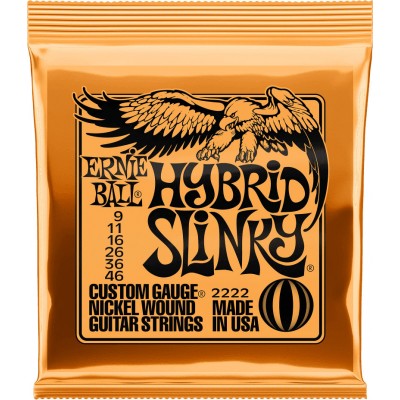 ERNIE BALL 2222 HYBRID SLINKY 9-46