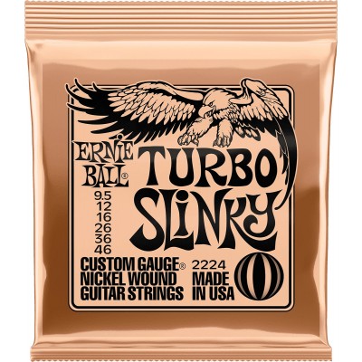 Ernie Ball Slinky Nickel Wound Set Turbo Slinky !9,5-12-16-26-36-46