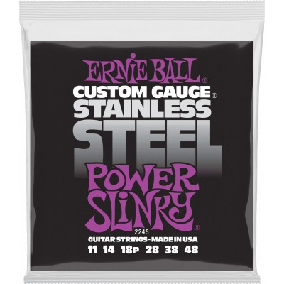 Ernie Ball Power Slinky Stainless Steel 11-48 2245