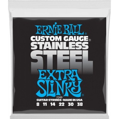 Ernie Ball Extra Slinky Stainless Steel 8-38 2249
