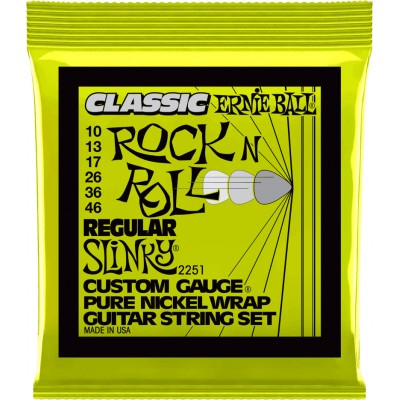 Ernie Ball Regular Slinky Classic Rock N Roll 10-46 2251