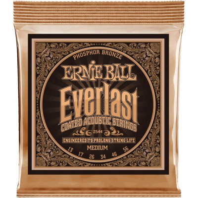 Ernie Ball Everlast Coated Acoustic Phosphore Bronze Medium 13-56 2544