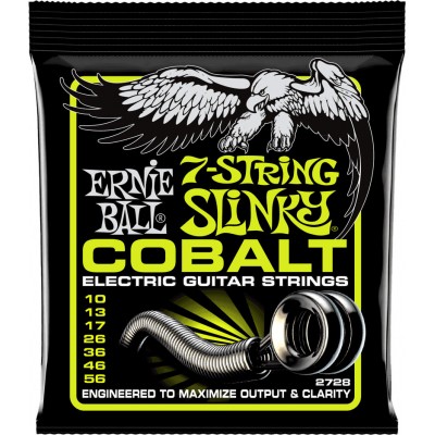 ERNIE BALL 2728 COBALT REGULAR SLINKY 7C 10-56