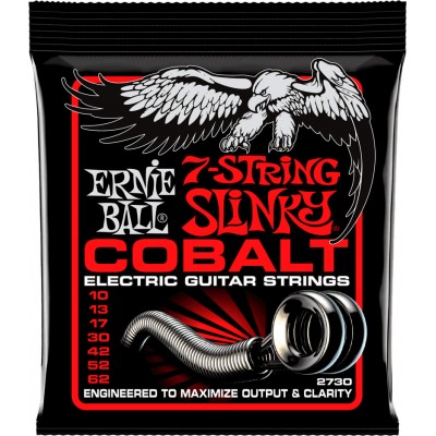Ernie Ball Cobalt Slinky 7 10-62 Skinny Top Heavy Bottom