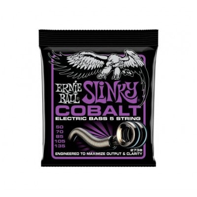 ERNIE BALL 2738 SLINKY COBALT 5C 50-135