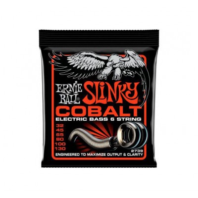 ERNIE BALL 2739 SLINKY COBALT 6S 32-130
