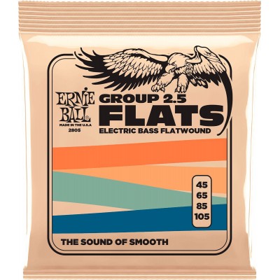 ERNIE BALL 2805 FLATS GROUP 2.5 45-105