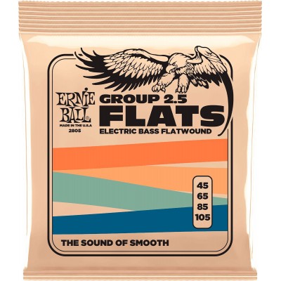 ERNIE BALL FLATS GROUP 2.5 45-105