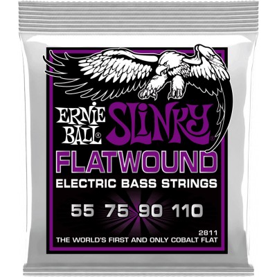 Ernie Ball Slinky Flatwound 55-110
