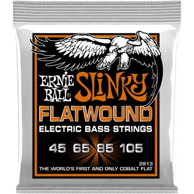 2813 FLATWOUND HYBRID SLINKY 45-105