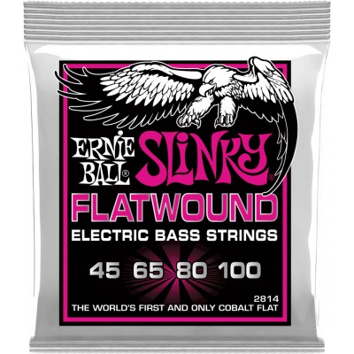 Ernie Ball Slinky Flatwound 45-100