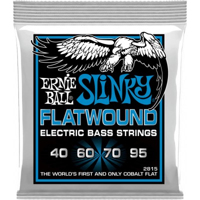 ERNIE BALL 2815 FLATWOUND EXTRA SLINKY 40-95