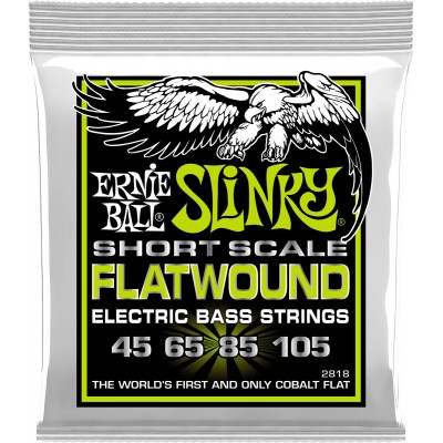 2818 REGULAR SLINKY FLATWOUND SHORT SCALE 45-105