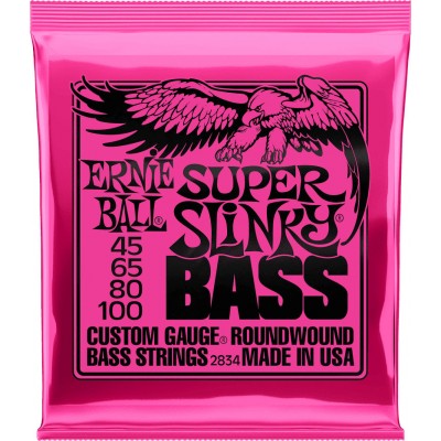 ERNIE BALL 2834 SUPER SLINKY BASS 45-100