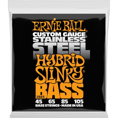 Ernie Ball Hybrid Slinky Bass Stainless Steel 45-105 2843