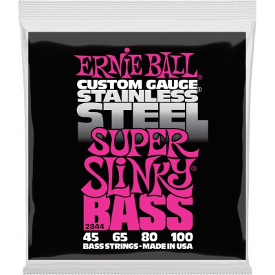 Ernie Ball Super Slinky Bass Stainless Steel 45-100 2844