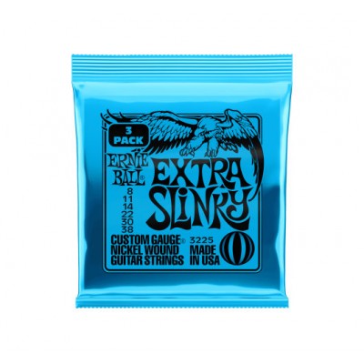 3225 Extra Slinky 8-38 Pack de 3