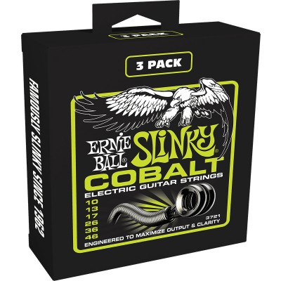 Ernie Ball Slinky Cobalt 10-46 Pack De 3