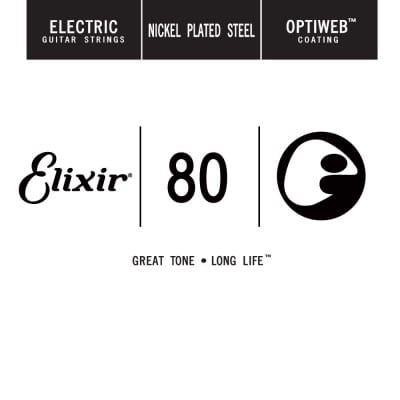 ELIXIR ELECTRIC STRING OPTIWEB 80