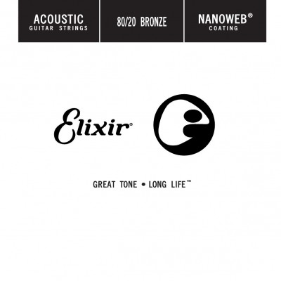 ELIXIR Cordes Nanoweb Bronze 80/20 Reassort File 70
