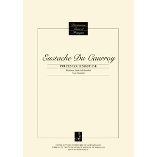 PARTITURA CLASICO - DU CAURROY E. - PIECES ECCLESIASTICAE