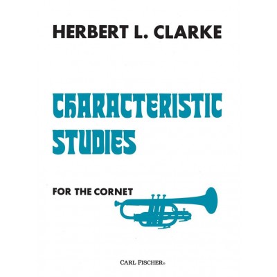 CARL FISCHER CLARKE HERBERT L. - CHARACTERISTIC STUDIES 