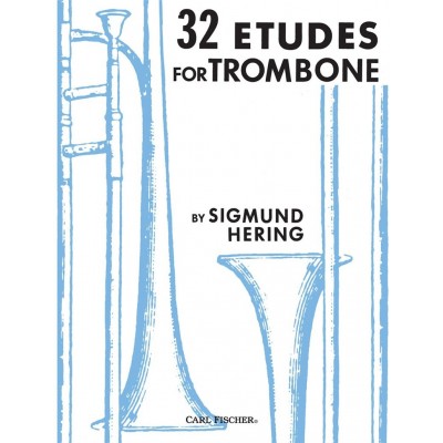 CARL FISCHER Hering - 32 Etudes For Trombone