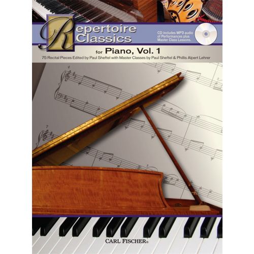 REPERTOIRE CLASSICS VOLUME 1 - 75 RECITAL PIECES - PIANO SOLO