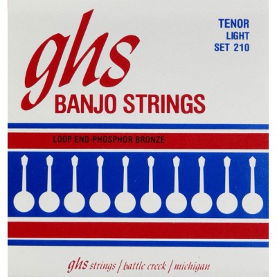 GHS Banjo Stainless Steel Light 09-12-22-28