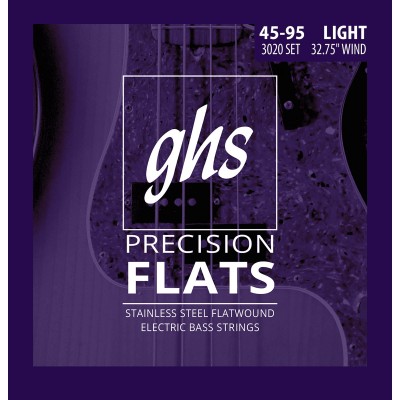 GHS 3020 Precision Flats Short Scale Light 45-95