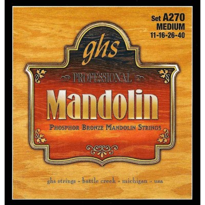 MANDOLIN POSPHOR BRONZE MEDIUM 11-16-26-40